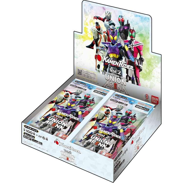 UNION ARENA Kamen Rider vol. 2 EX12BT Sealed Case(16 boxes) Japanese Trading Card