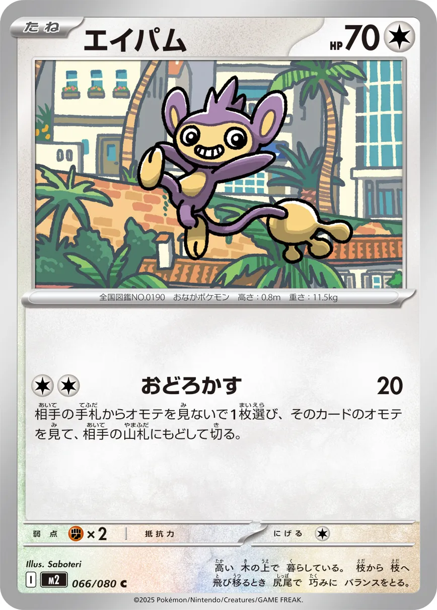 066/080 Aipom