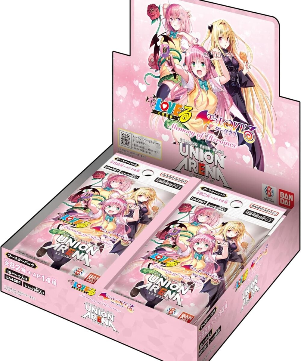 UNION ARENA To LOVE-Ru -Trouble- Memory of Heroines UA45BT Sealed Case(16 boxes) Japanese Trading Card