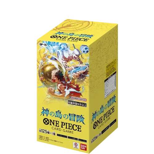 [Pre-Order Ship Mar 2] OP-15 Adventure on KAMI’s Island Sealed Case (12 boxes) Japanese ONE PIECE CARD