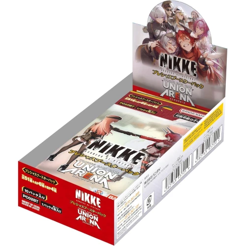 UNION ARENA Precious Booster Victory Goddess NIKKE PC02BT booster box Japanese Trading Card