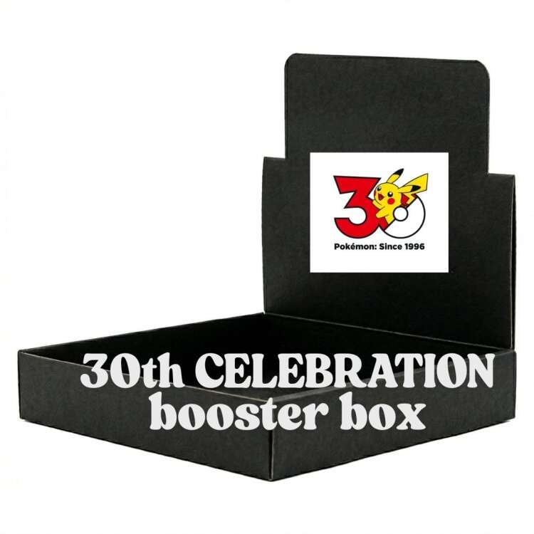 M6a 30th CELEBRATION booster box Japanese Pokemon Card