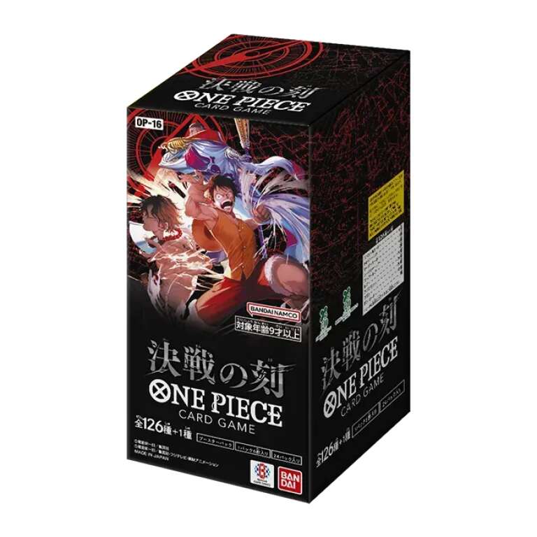 OP-16 The Time of Battle booster box Japanese ONE PIECE CARD