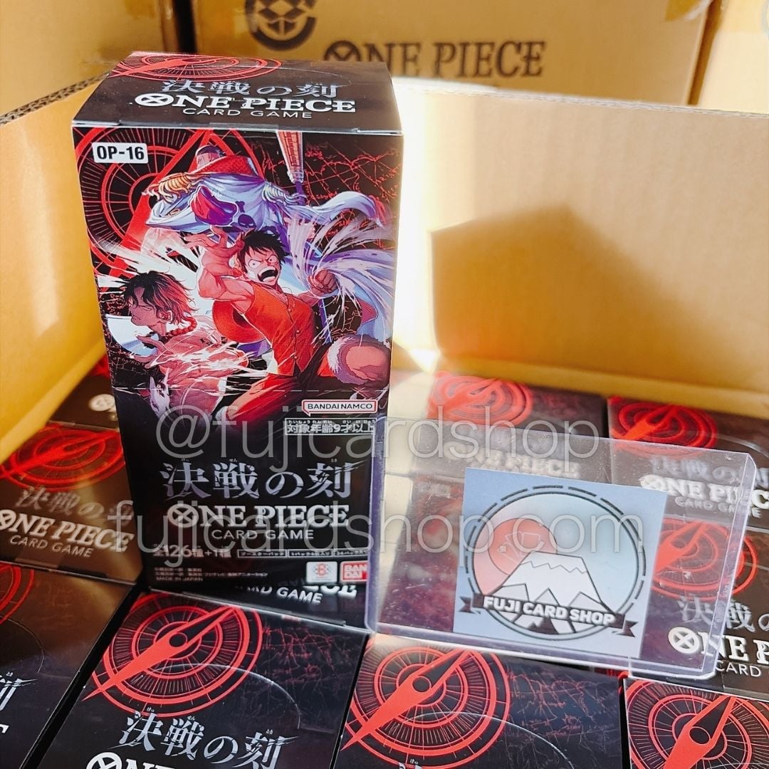 OP-16 The Time of Battle booster box Japanese ONE PIECE CARD