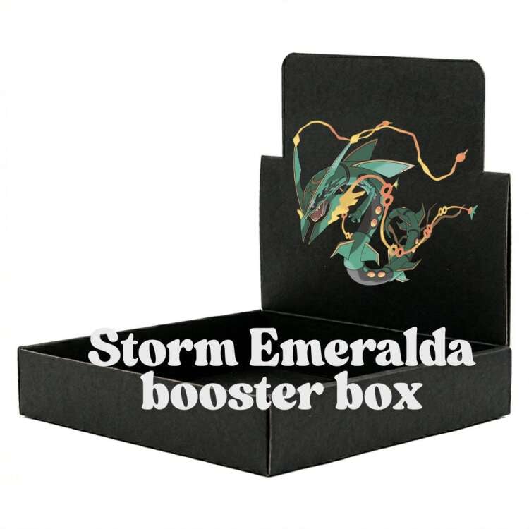 M6 Storm Emeralda booster box Japanese Pokemon Card