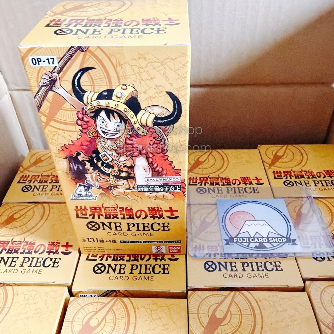 OP-17 The World's Strongest Warriors booster box Japanese ONE PIECE CARD - Image 2