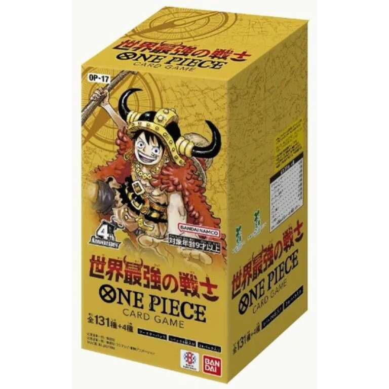 OP-17 The World's Strongest Warriors booster box Japanese ONE PIECE CARD