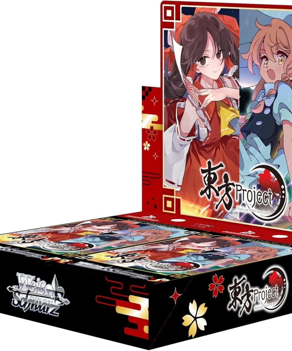 Weiss Schwarz Booster Touhou Project Black and White Lotus Land Japanese Trading Card
