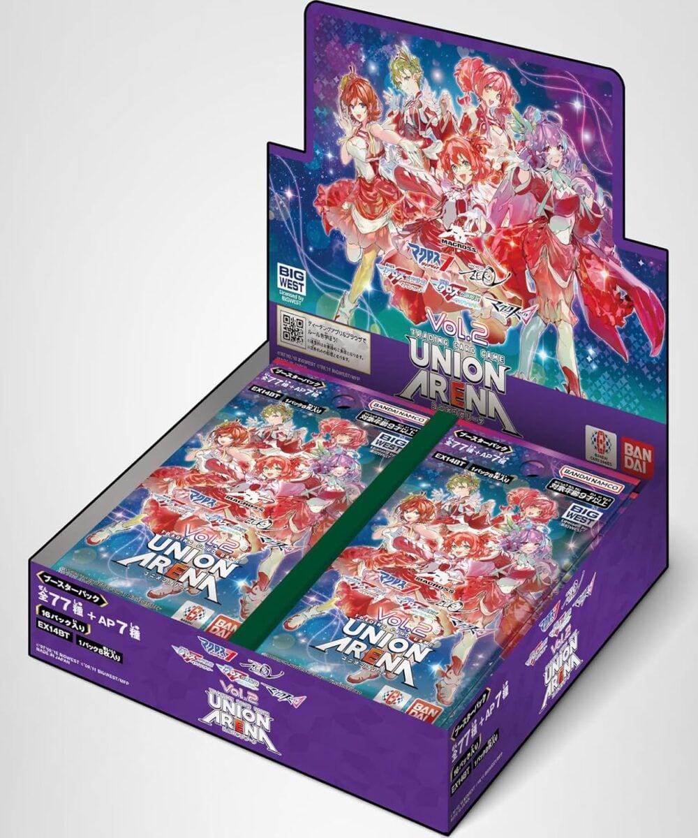 UNION ARENA Booster Macross series vol.2 Japanese Trading Cards