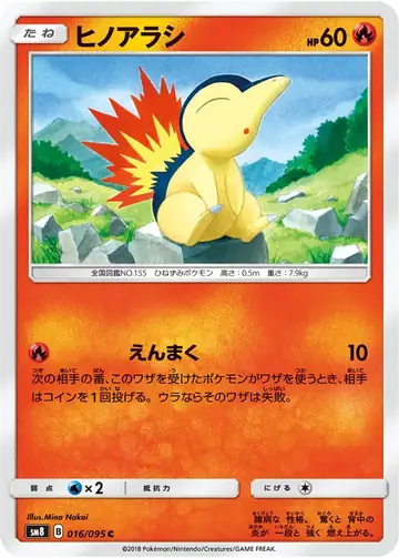 016/095 Cyndaquil