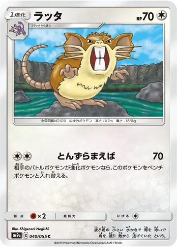 040/055 Raticate