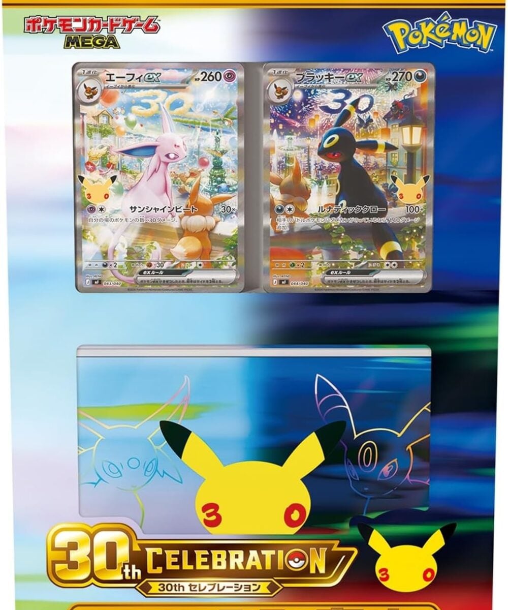 [Pre-Order] 30th CELEBRATION Premium Deck Set Espeon Umbreon Japanese Pokemon Card