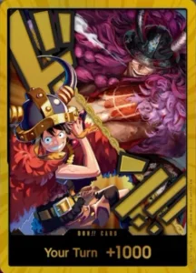 OP17-DON-04 ルフィ＆ロキ 金 ドン!!カード