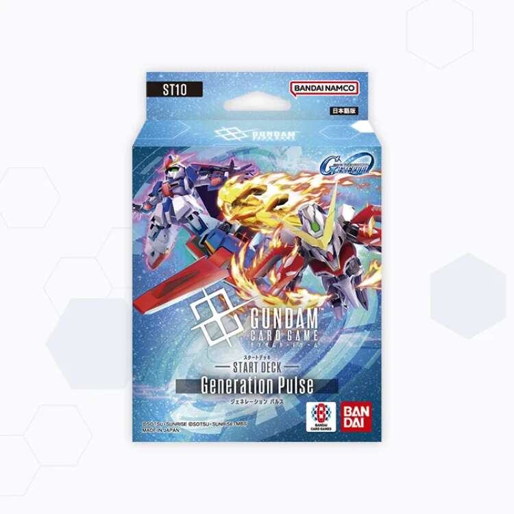 Gundam Card Game Generation Pulse ST10 Japanese starter deck box