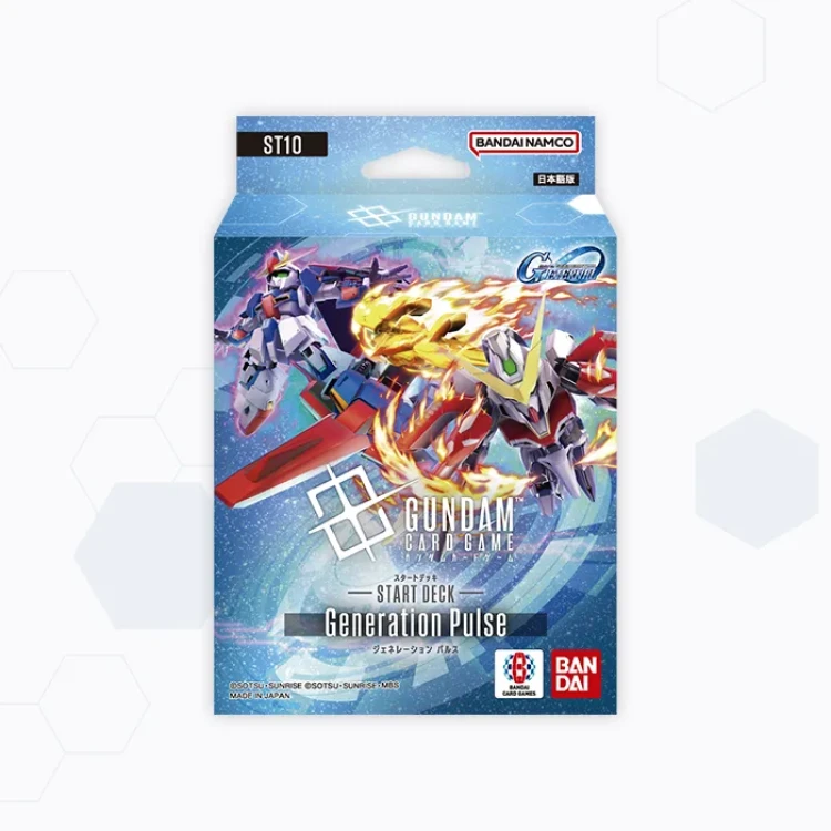 Gundam Card Game Generation Pulse ST10 Japanese starter deck box