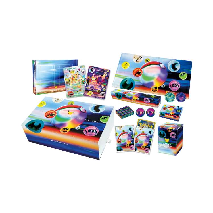Contents of the Pokemon 30th CELEBRATION FUTURISTIC BOX