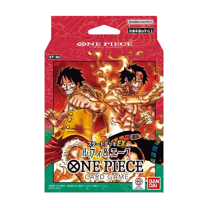 ONE PIECE Card Game Starter Deck EX Luffy & Ace ST-30 Japanese Trading Card product image