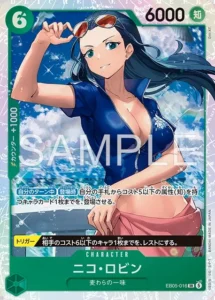 Nico Robin EB05-016 SR - EB-05 Japanese source artwork, temporary local review