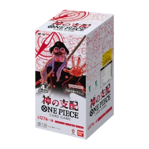 OP-18 The Dominance of God Japanese ONE PIECE CARD GAME booster box